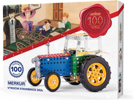 Merkur M2020 jubileumbouwset, 753 onderdelen, 100 modellen