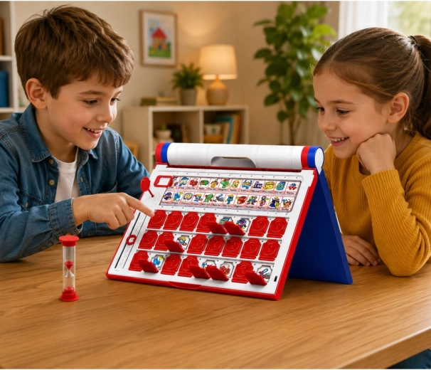 Logisch spel voor 2 spelers met omklapvensters