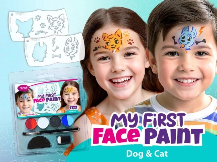 My First FacePaint schminken hond en kat