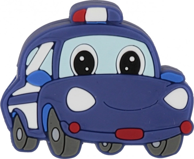 Leuk kinderdesign van een politieauto