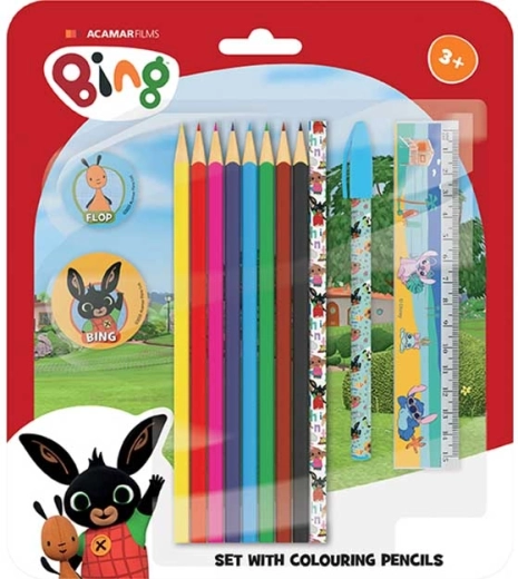 Set met kleurpotloden Bing
