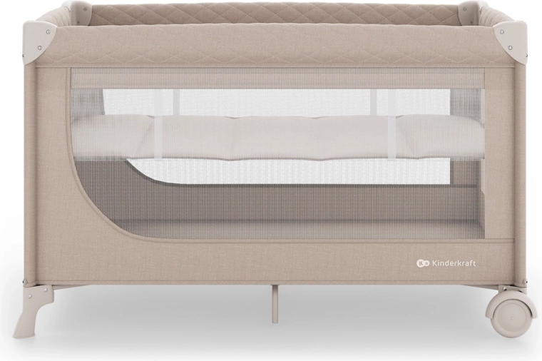 Kinderkraft Leody Up reisbedje 2-in-1 beige