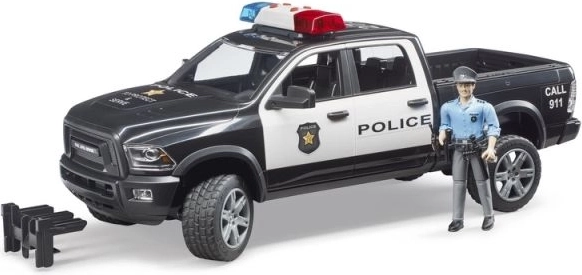 Bruder politie-terreinwagen RAM met politieagent