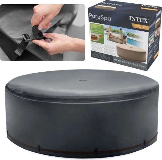 Intex PureSpa isolatiedeksel voor ronde opblaasbare spa