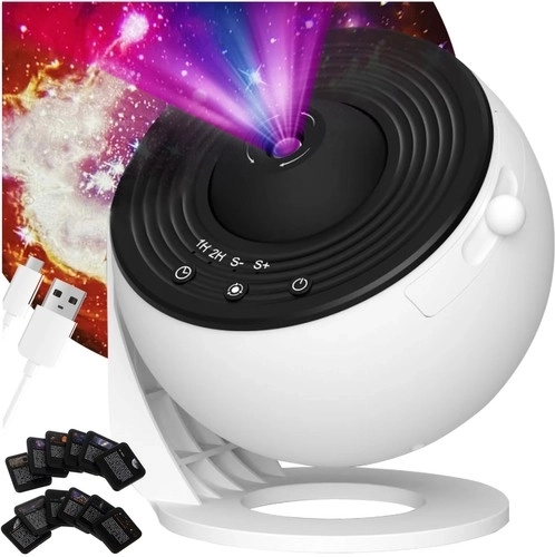 LED-sterrenprojector IZOXIS – thuisplanetarium en nachtlamp