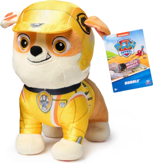Pluchen Rubble van Paw Patrol Rescue Wheels 20 cm