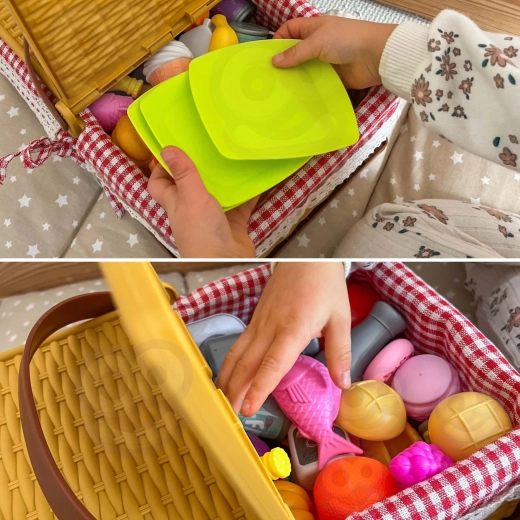 Spelen met koken, winkeltje spelen en tafelen