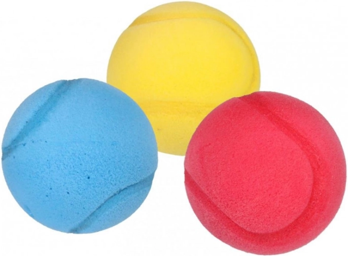 Zachte foam ballen 7 cm – verpakking 2 stuks