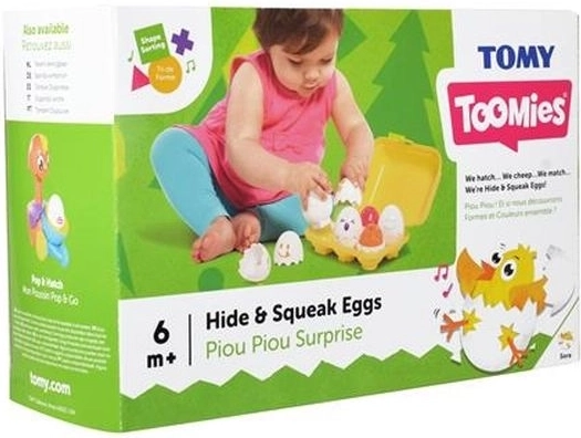 Toomies verstop- en piepei-eitjes (6 stuks)