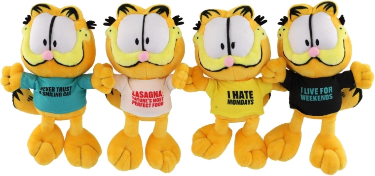 4 varianten met grappige T-shirts