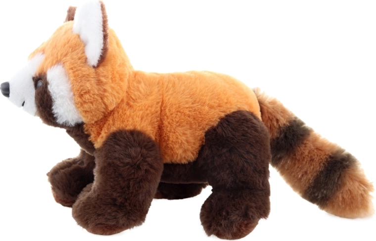 Realistische details van de rode panda