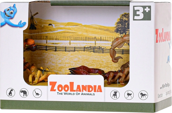 4 varianten in de Zoolandia-collectie