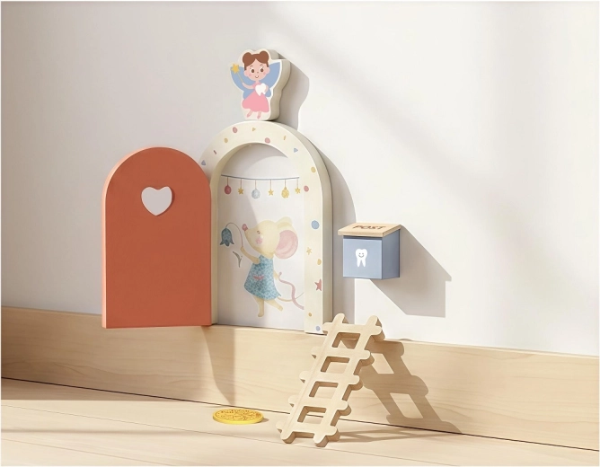 Pasteldecoratie voor de kinderkamer
