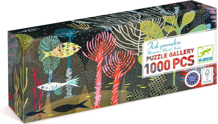Djeco puzzel Visparadijs 1000 stukjes