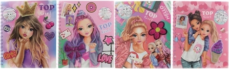 Meisjeskleurboek met stickers