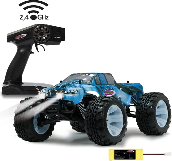 JAMARA Ice Tiger elektrische RC-monstertruck 4WD 1:10 met ledverlichting