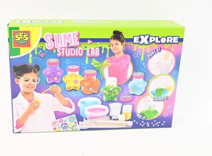 SES Creative Studio Lab laboratoriumset om slijm te maken