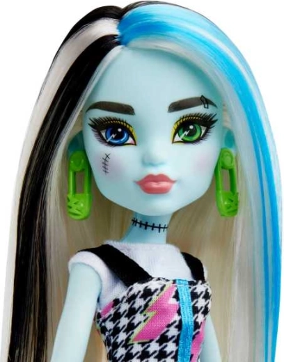 Iconische look van Frankie Stein