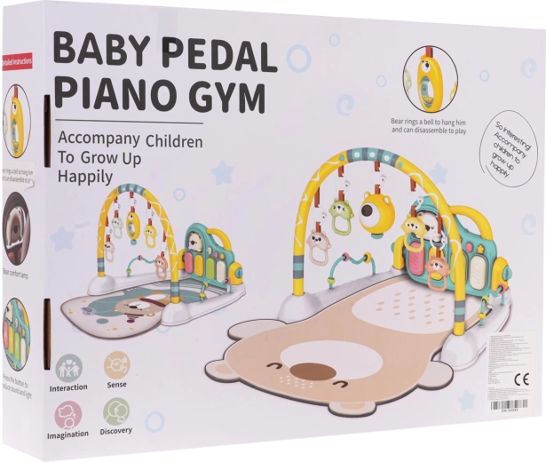 Speelkleed voor baby's met pianootje en accessoires