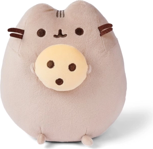 Pluchen figuur Pusheen met koekje 25 cm