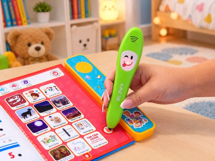 Interactief paneel en pratende pen