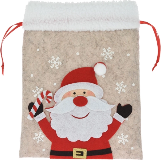 Zacht vilt en pluizige rand voor een feestelijke look