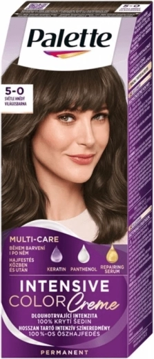 Palette Intensive Color Creme 5-0 lichtbruin 50 ml