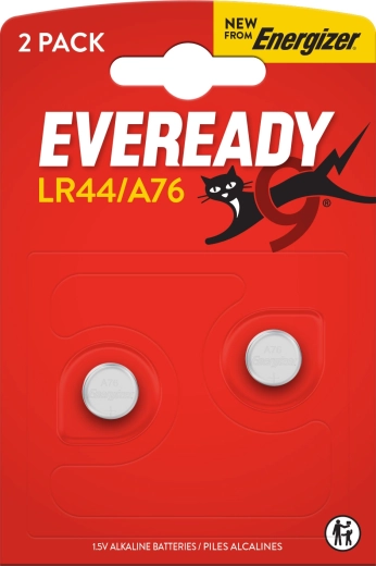 Energizer Eveready knoopcelbatterij LR44 (A76) 1,5 V