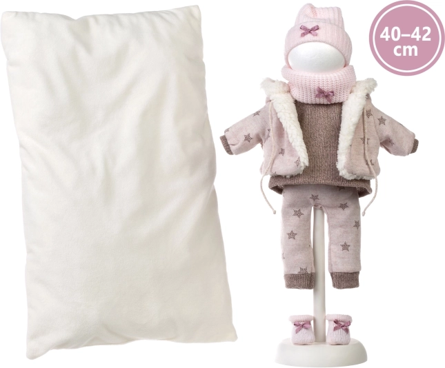 Kleertjes en accessoires voor LLORENS-pop 40 cm