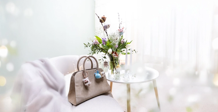 Stijlvolle hanger voor tas en handtas