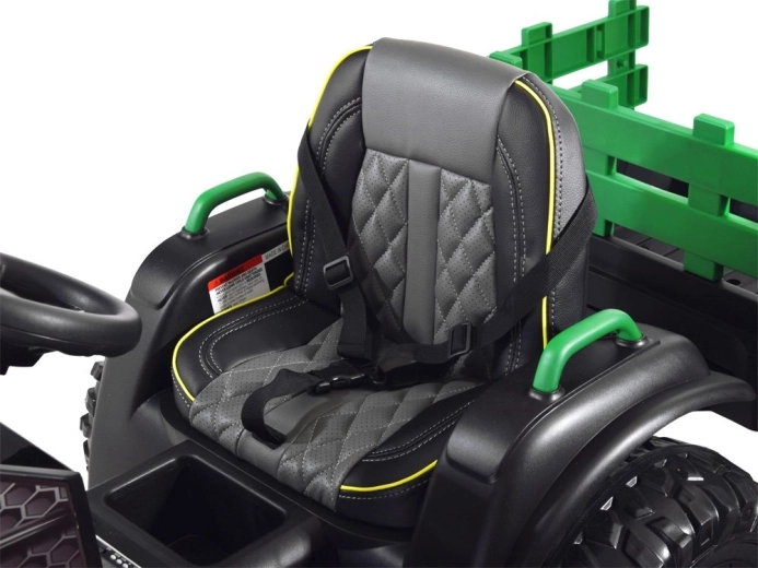 Comfortabele eco-lederen zitting
