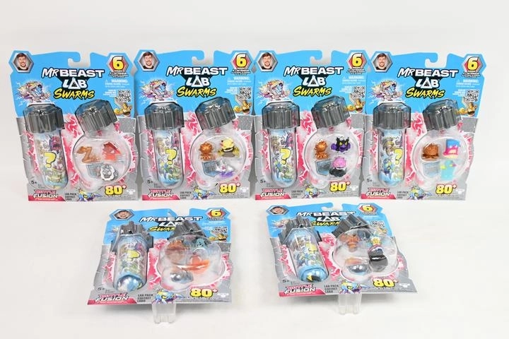Cobi MrBeast Lab Swarms serie 4 verzamel-multipack (6 verpakkingen)