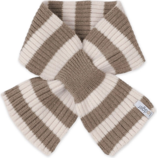 Lodger kinder merino sjaal stripe buffalo