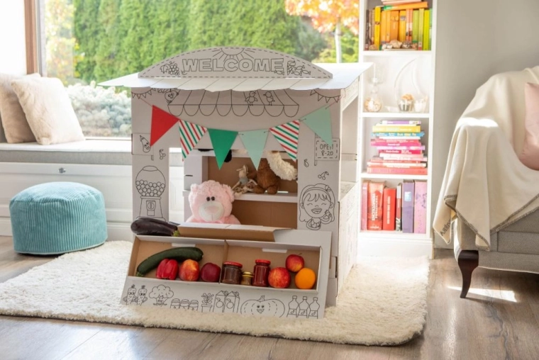 Kleur je eigen winkeltje in