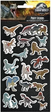 Bolle Jurassic-stickers