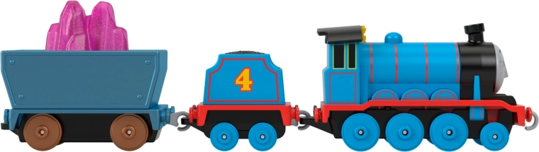 Locomotief Gabryš met wagonnetjes en lading