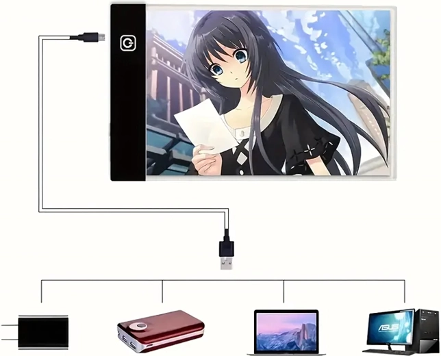 USB-voeding en eenvoudige bediening