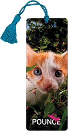 3D-bladwijzer met kittenmotief