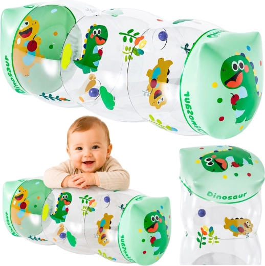 Opblaasbare kruiprol voor kinderen Dinozaur 51 × 22 cm