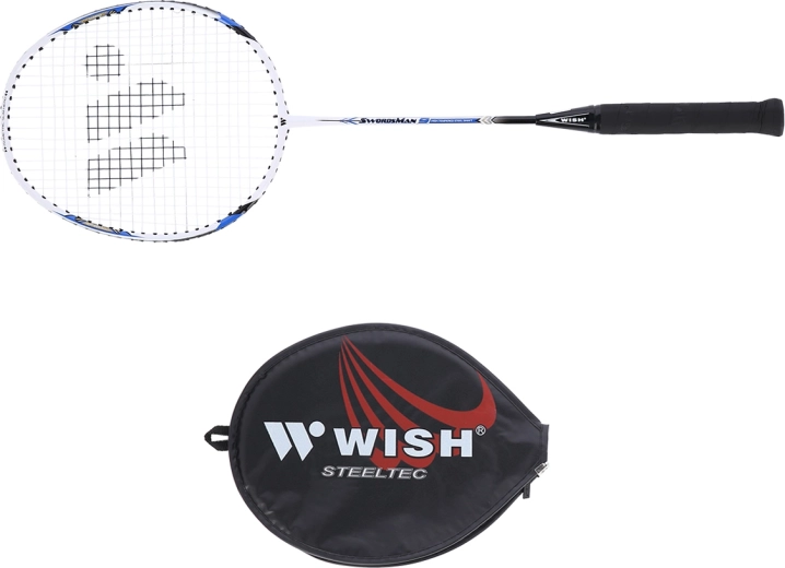 Badmintonracket Wish Steeltec 9 blauw