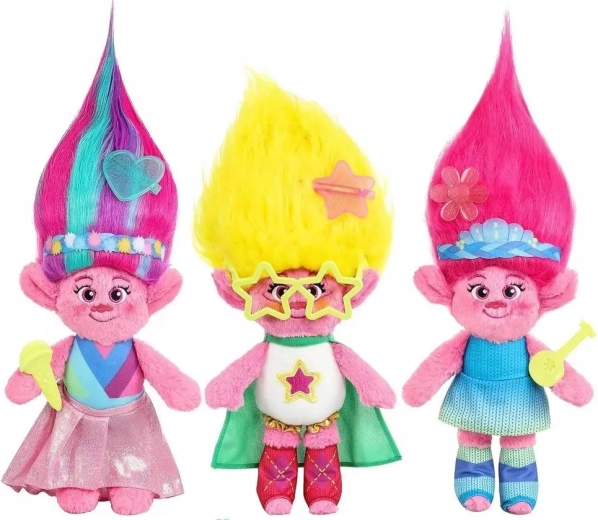 Style het zachte, kleurrijke haar