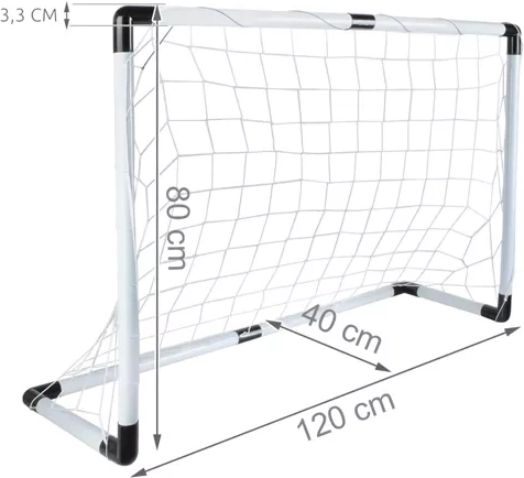 Afmetingen ideaal voor kinderen: 120 × 80 × 40 cm