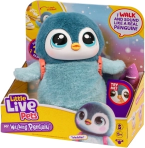 interactieve pluchen pinguïn Little Live Pets – mijn wandelende pinguïn