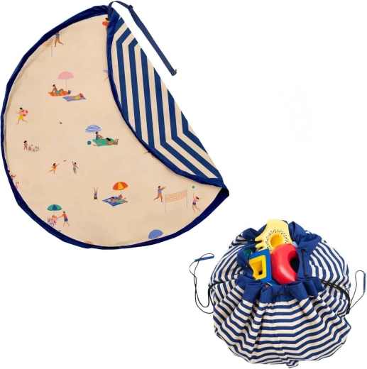 Play&Go Noomad outdoor speelkleed en speelgoedzak beach