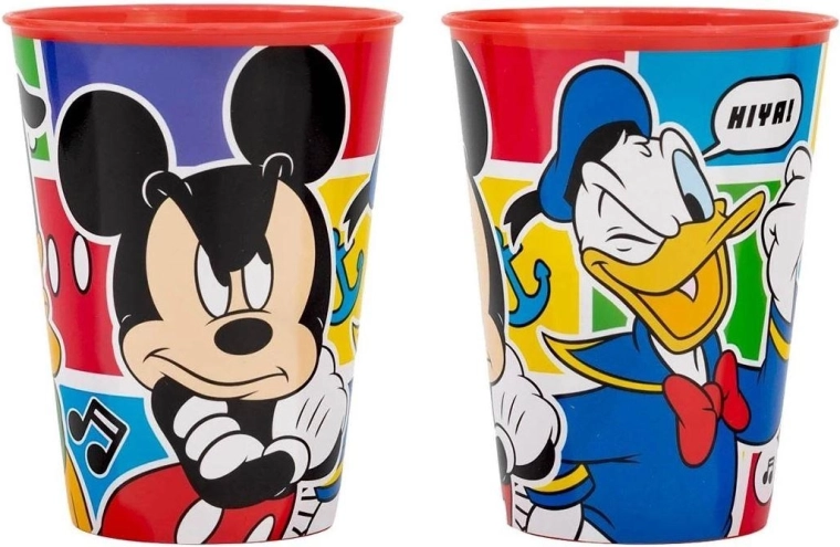 Plastic beker Mickey - 1 stuk