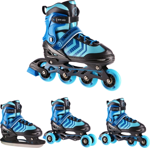 4-in-1: in-line, quad en ijs in één