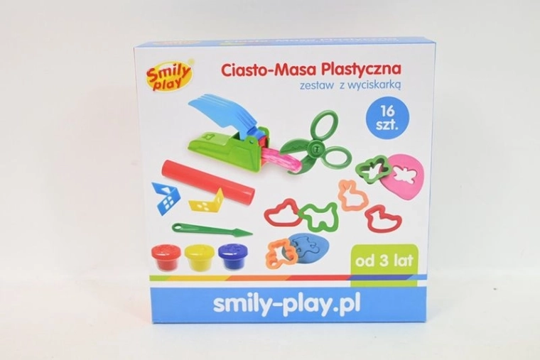 SmilyP creatieve boetseerklei met pers