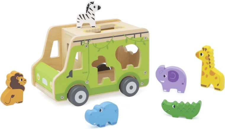 Vormenstoof met 6 dieren