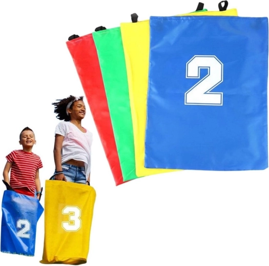 Woopie springzakken voor kindersportwedstrijden - 4 stuks