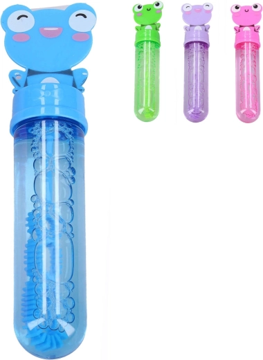 Bellenblaasstokje kikker 14 cm - 1 stuk